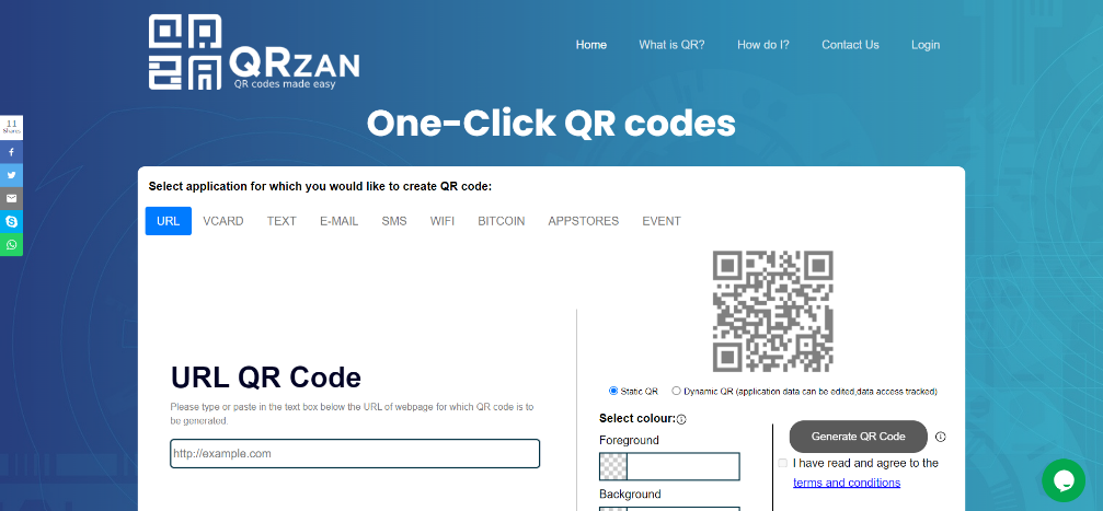 QRcode facebook business