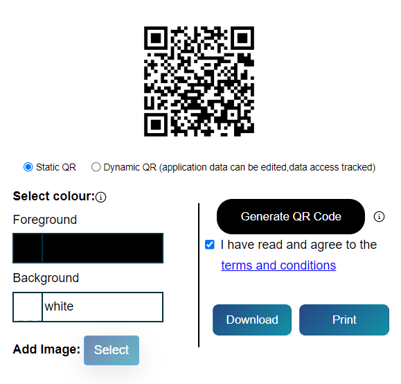 QRcode facebook business